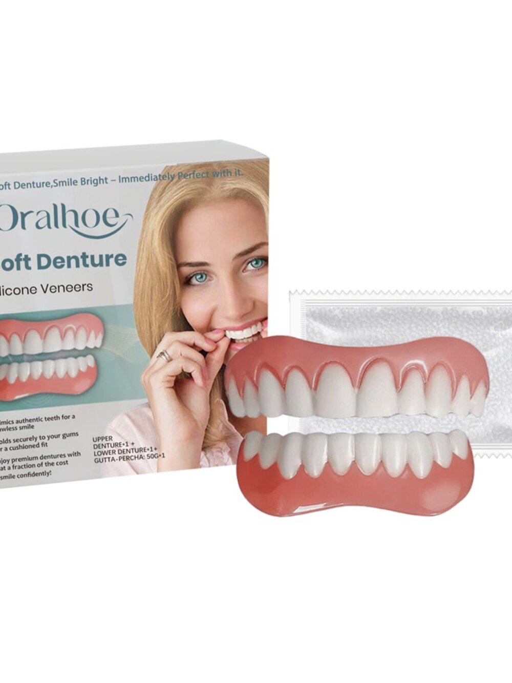 Oralhoe Temporary Denture 1 Set